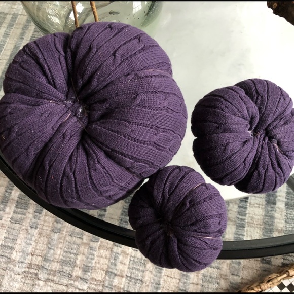 Handmade Sweater Pumpkins - Picture 4 of 4